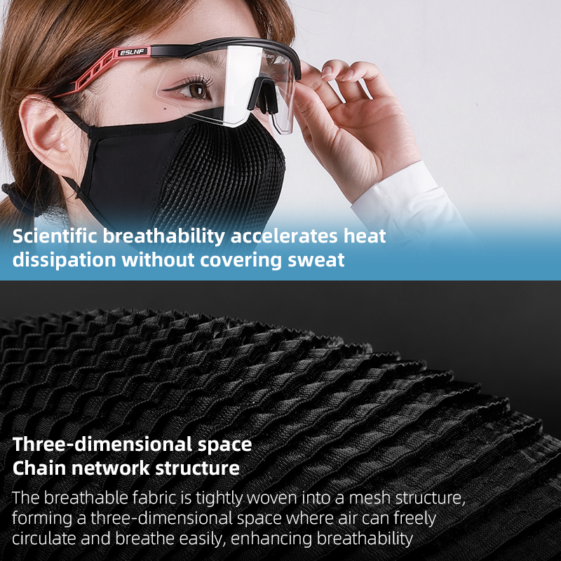 Anti-UV ademend fietsgezichtsm - Anti Pollution Mask recensie en prijs