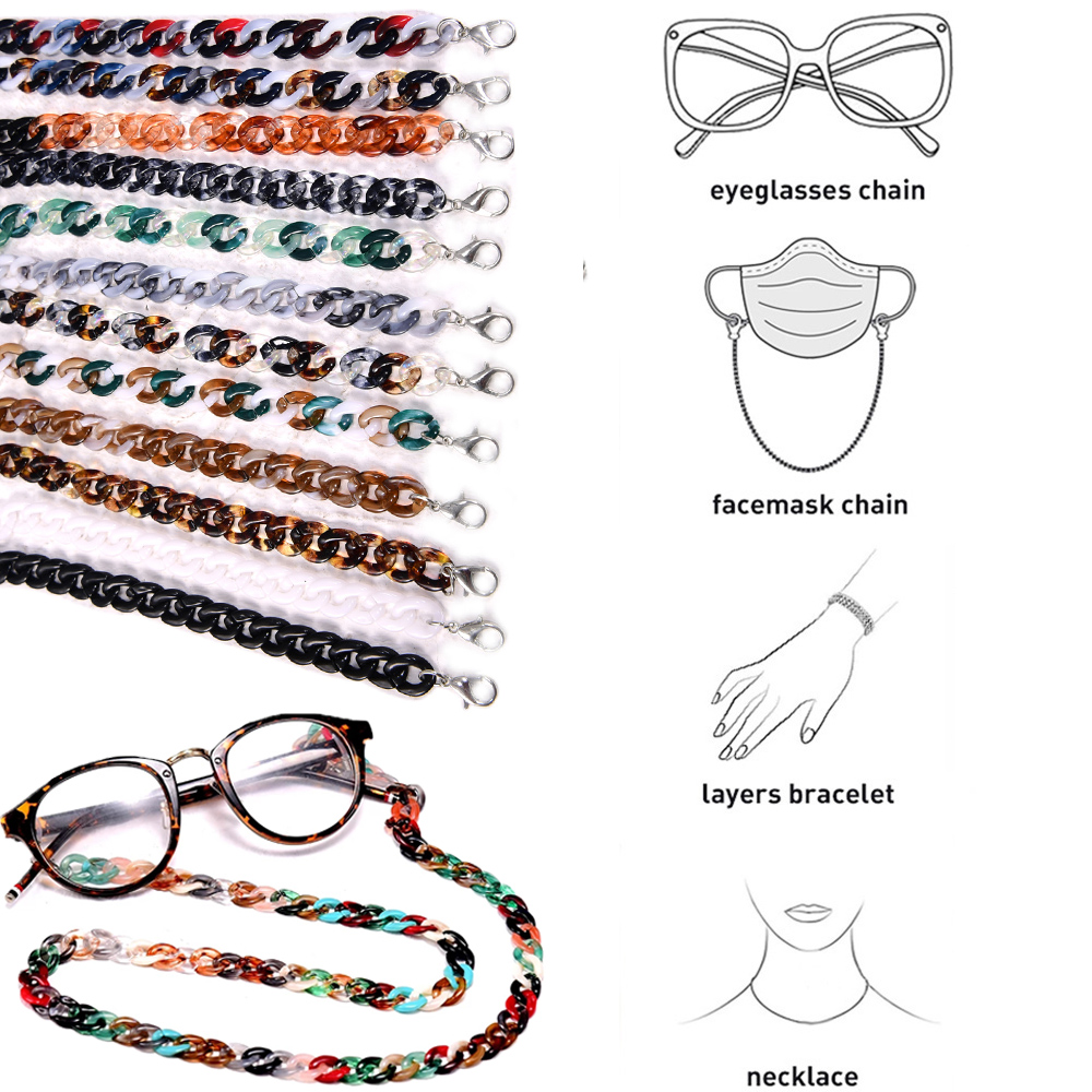 Maskerhouder leesbril acryl an - Mask Chain Holder recensie en prijs