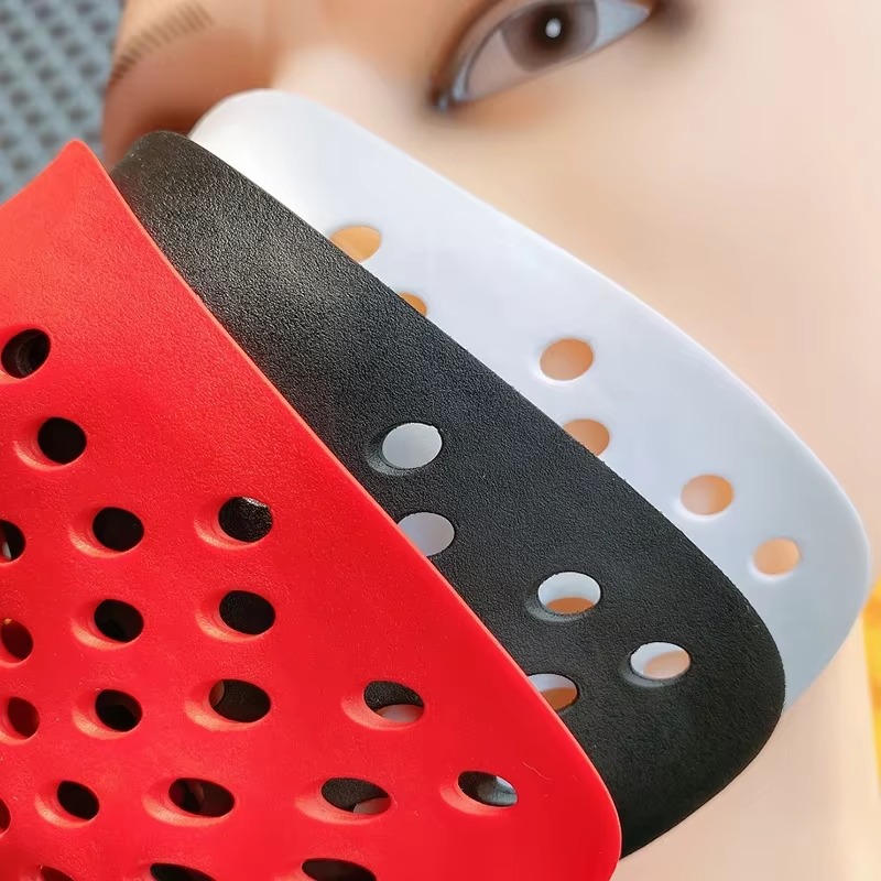 Zwart Rood Siliconen Maskerhoe - Silicone Mask Bracket recensie en prijs
