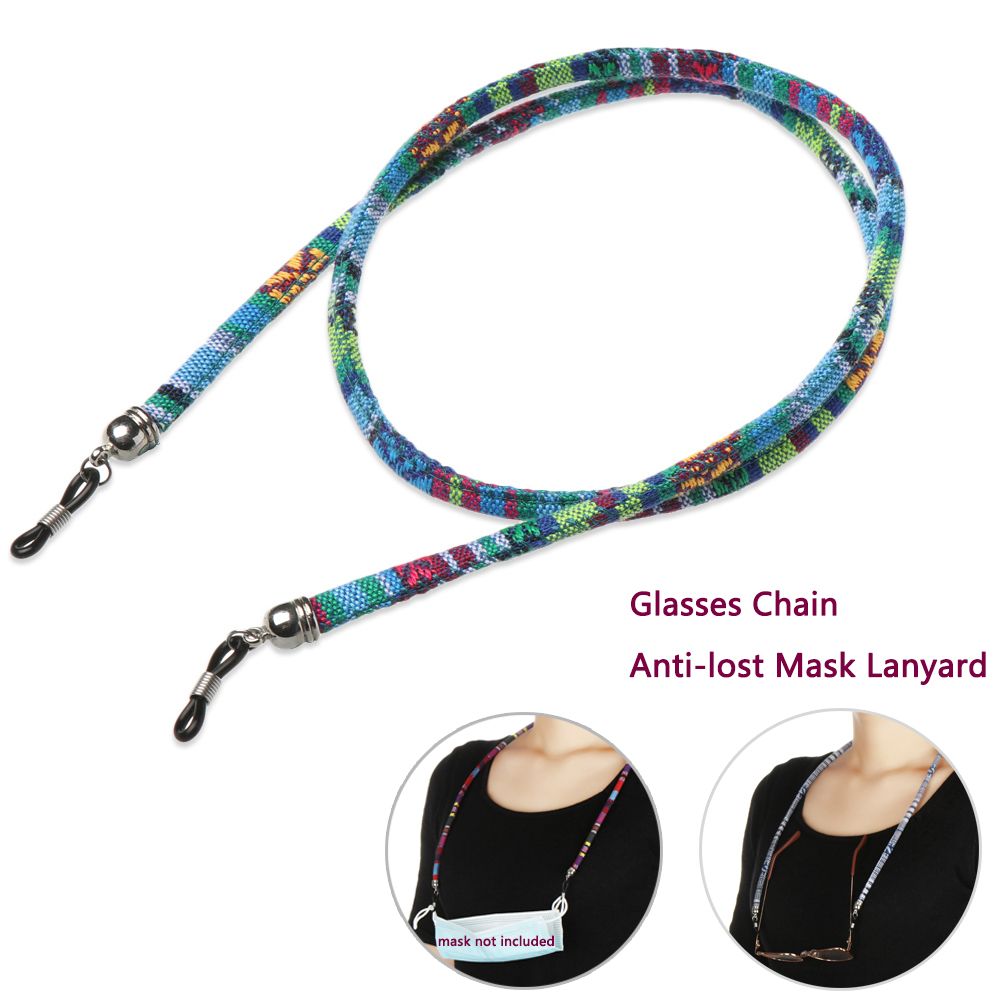 Kleurrijke nekband voor zonneb - Mask Chain Holder recensie en prijs